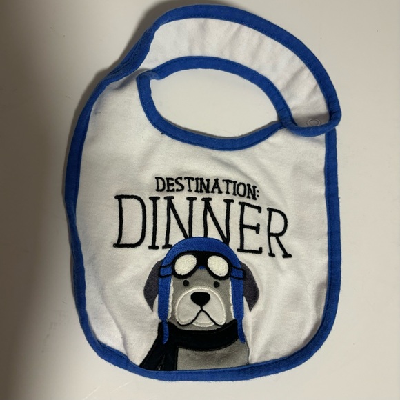 5 Baby Toddlers Boys Bibs Baseball Monster Dinner Relatives Snacks EUC - Picture 3 of 13